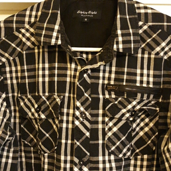 Eighty Eight button down mens shirt - Picture 3 of 3